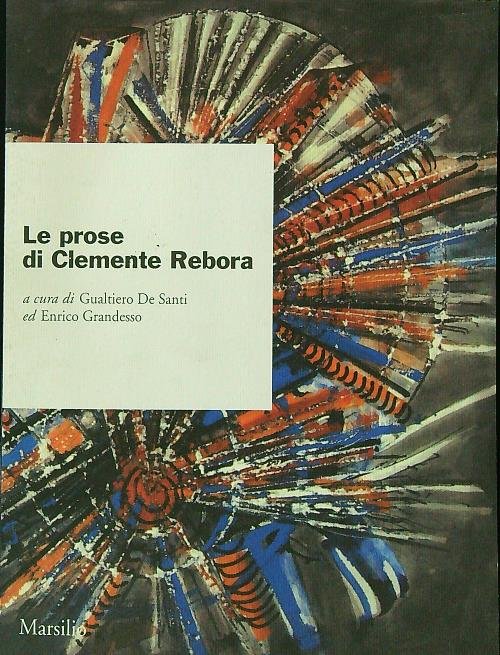 Le prose di Clemente Rebora
