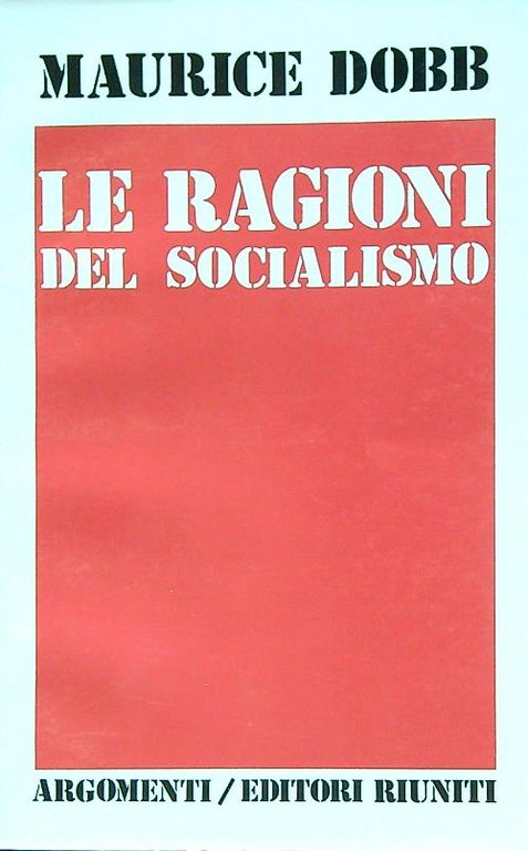Le ragioni del socialismo