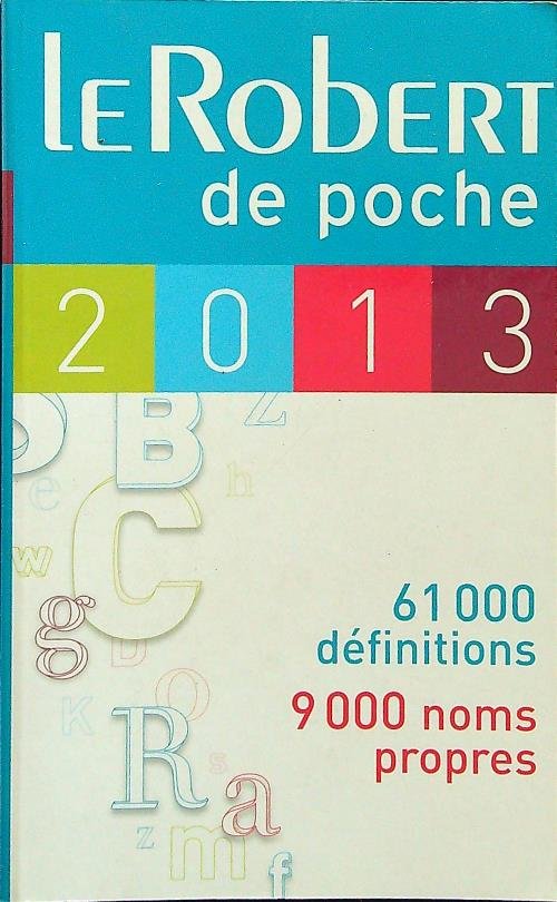 Le Robert De Poche 2013