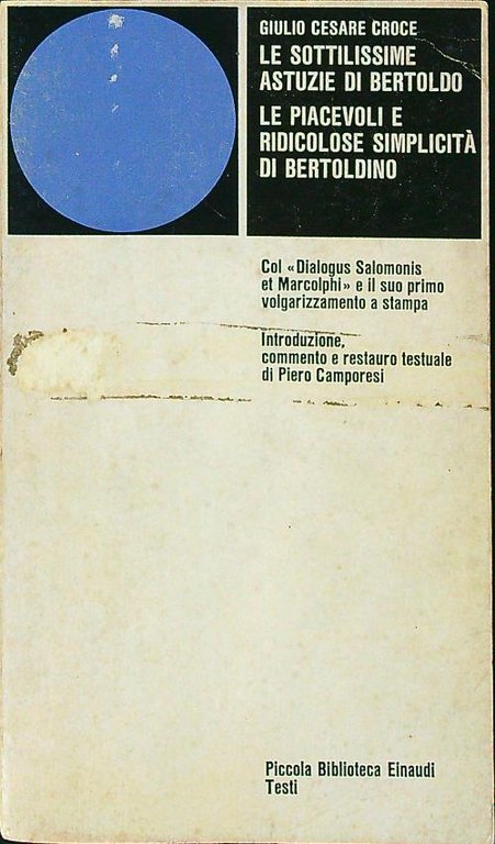 Le sottilissime astuzie di Bertoldo