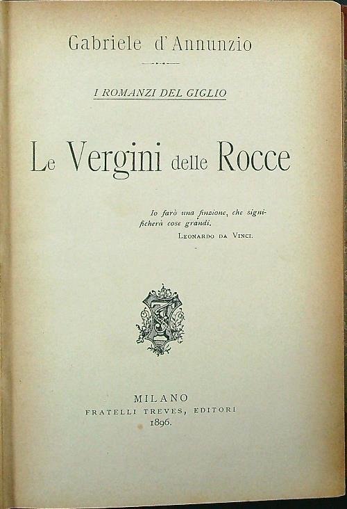 Le vergini delle rocce