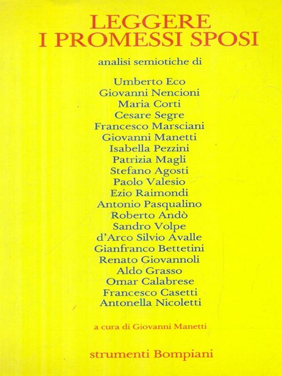Leggere i promessi sposi
