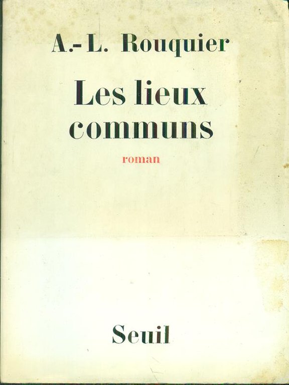Les lieux communs