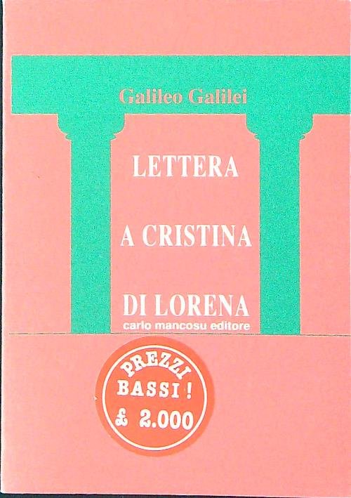 Lettera a Cristina di Lorena