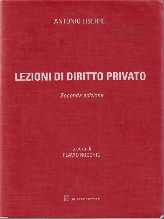 Lezioni di diritto privato
