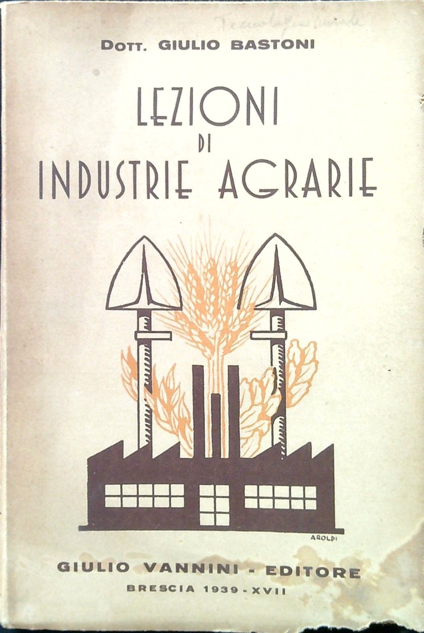 Lezioni di industrie agrarie | Immagine principale