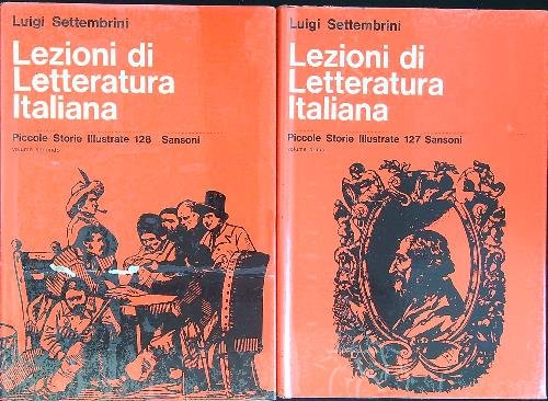 Lezioni di letteratura italiana 2 vv