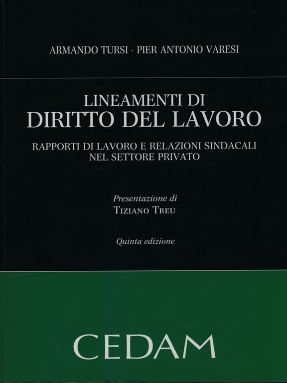 Lineamenti di diritto del lavoro