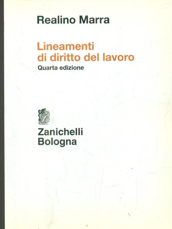 Lineamenti di diritto del lavoro