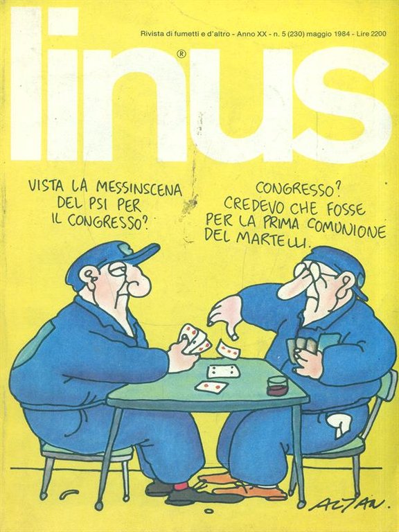 Linus n. 5/Maggio 1984