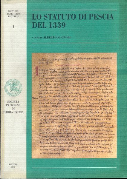 Lo Statuto di Pescia del 1339