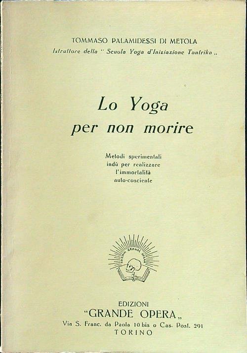 Lo yoga per non morire