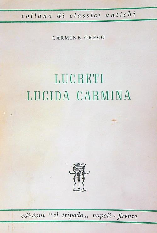 Lucreti Lucida Carmina
