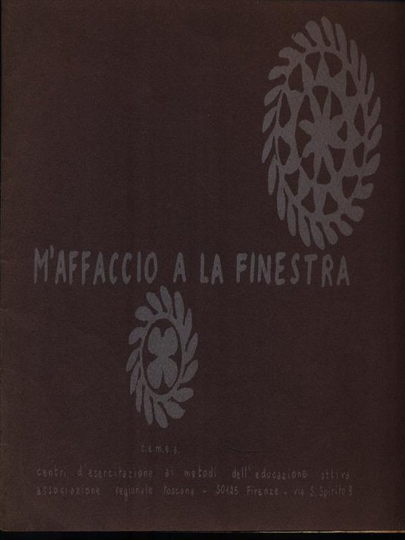 M'affaccio a la finestra