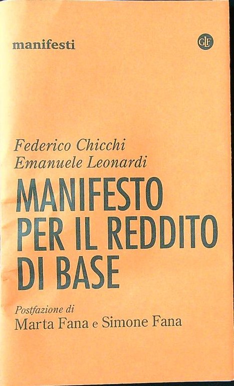 Manifesto per il reddito di base