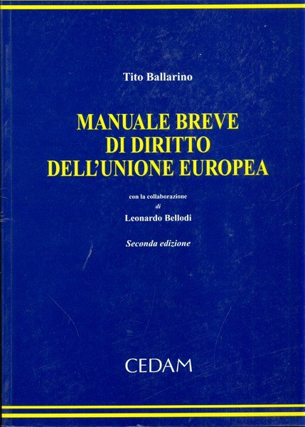 Manuale breve di diritto dell'Unione Europea