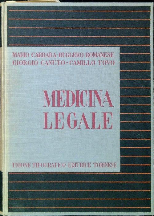 Manuale di Medicina Legale. 3 Volumi