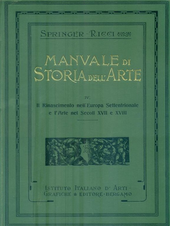 Manuale di storia dell'arte IV
