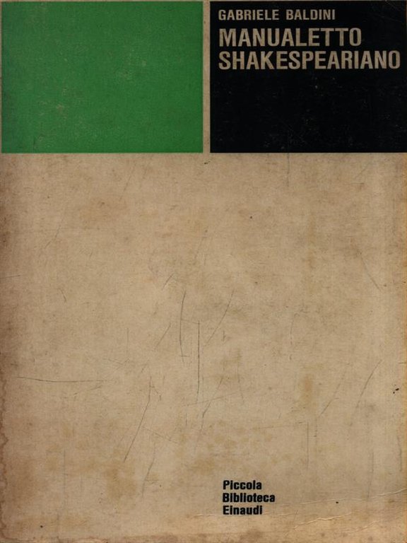 Manualetto shakespeariano