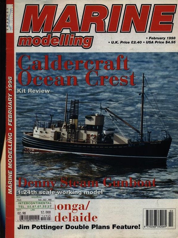 Marine modelling february 1998
