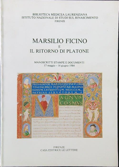 Marsilio Ficino e il ritorno di Platone