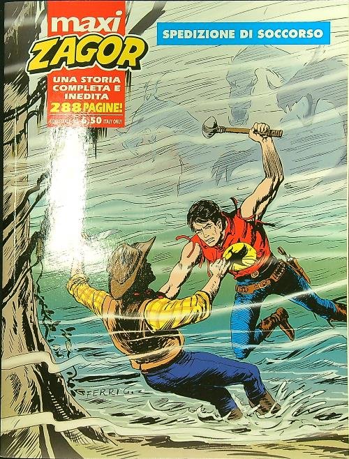 Maxi Zagor n. 21/gennaio 2014: Spedizione di soccorso