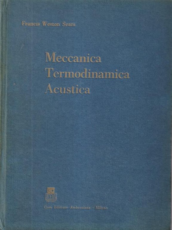 Meccanica termodinamica acustica