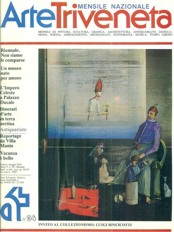Mensile nazionale Arte triveneta n. 34/maggio 1983