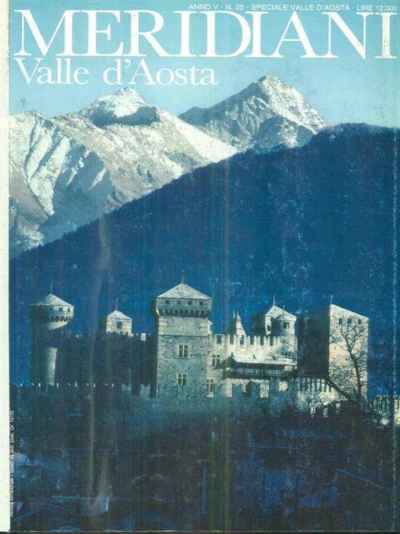 Meridiani n 25 / speciale Valle d'Aosta