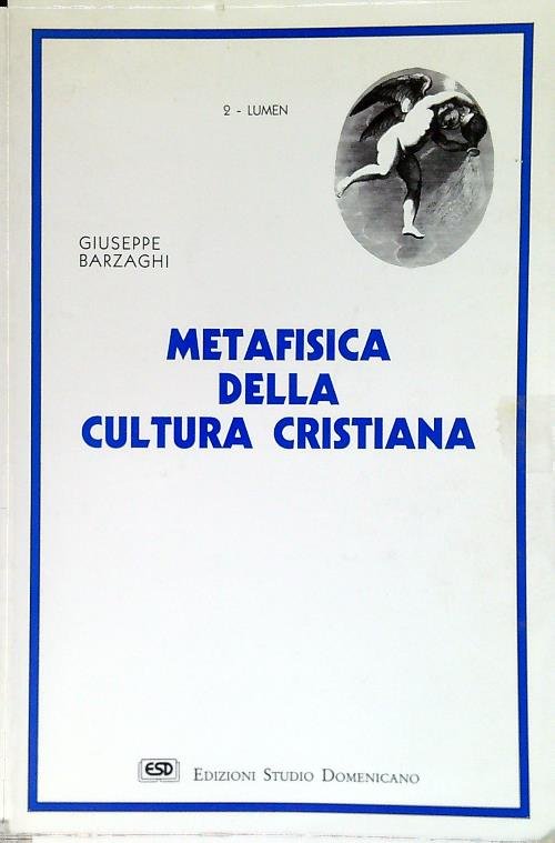 Metafisica della cultura cristiana
