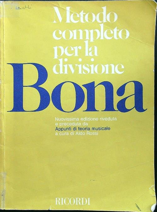 Metodo completo per la divisione