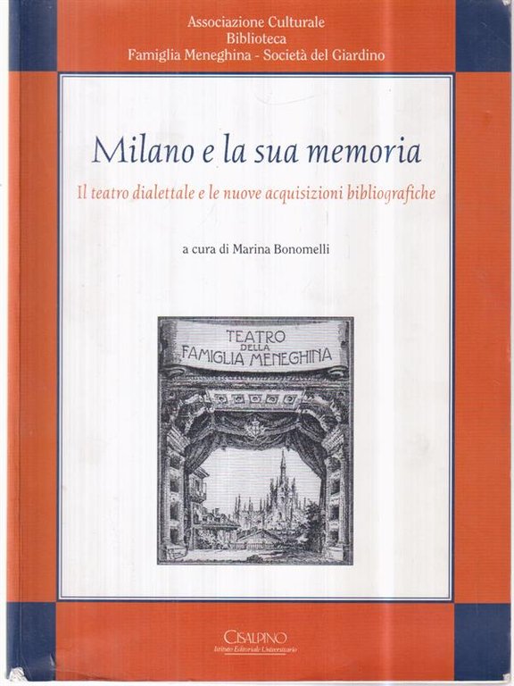 Milano e la sua memoria. Il teatro dialettale e le …