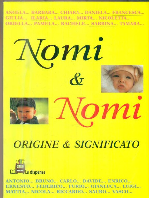 Nomi e nomi. Origine e significato