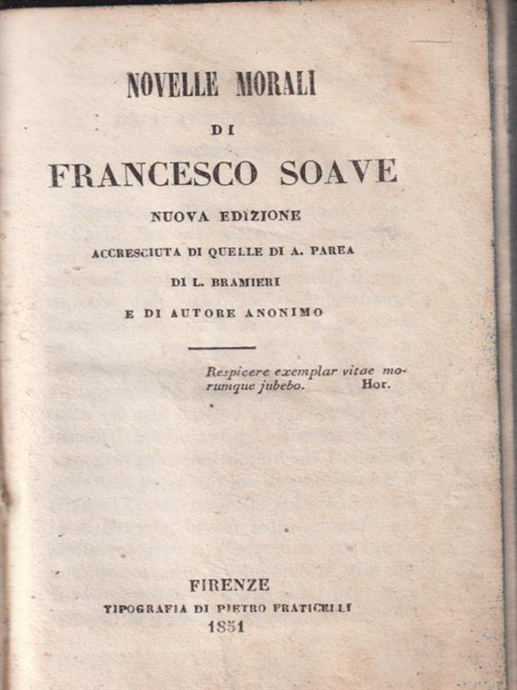 Novelle morali di Francesco Soave