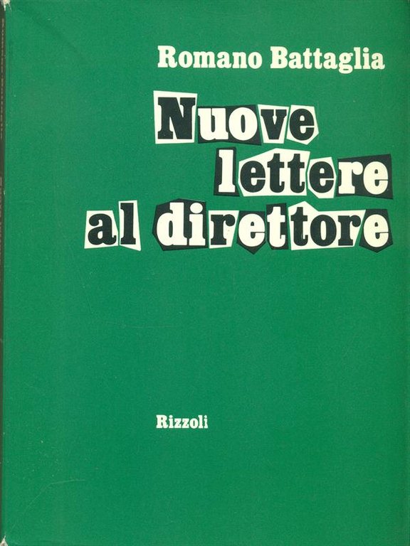 Nuove lettere al direttore