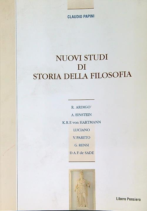 Nuovi studi di storia della filosofia