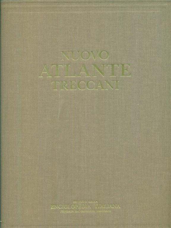 Nuovo Atlante Treccani Indici Appendice