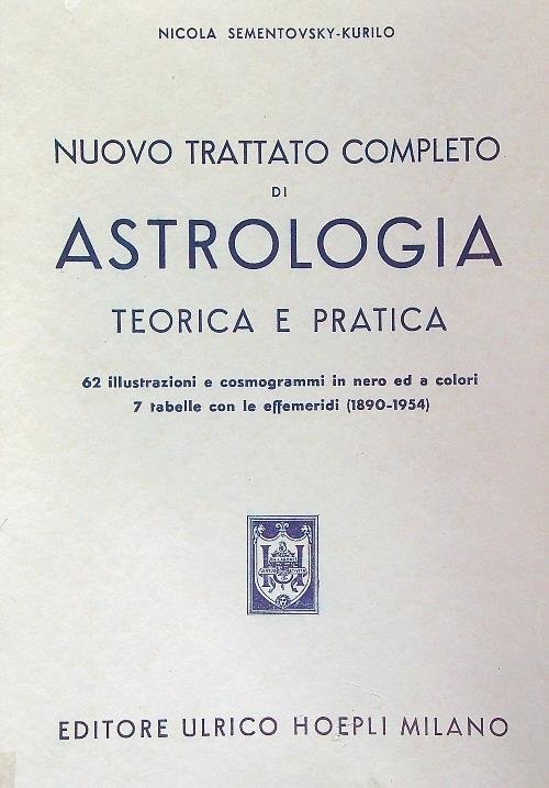 Nuovo trattato di Astrologia teorica e pratica