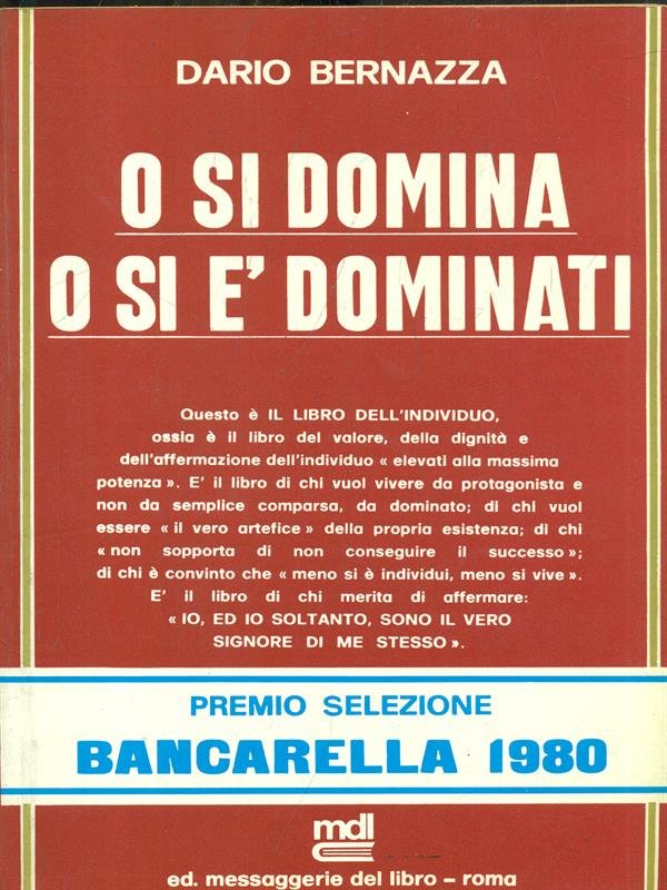 O si domina o si e' dominati