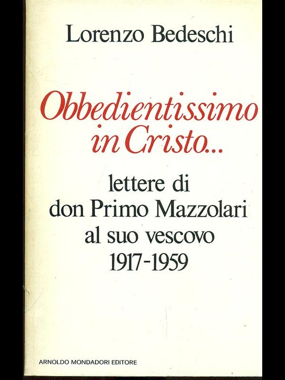 Obbedientissimo in Cristo | Immagine Gallery 2