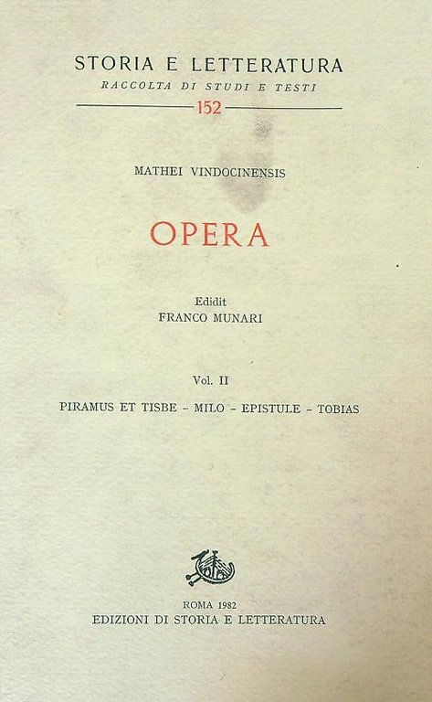 Opera. Vol.II