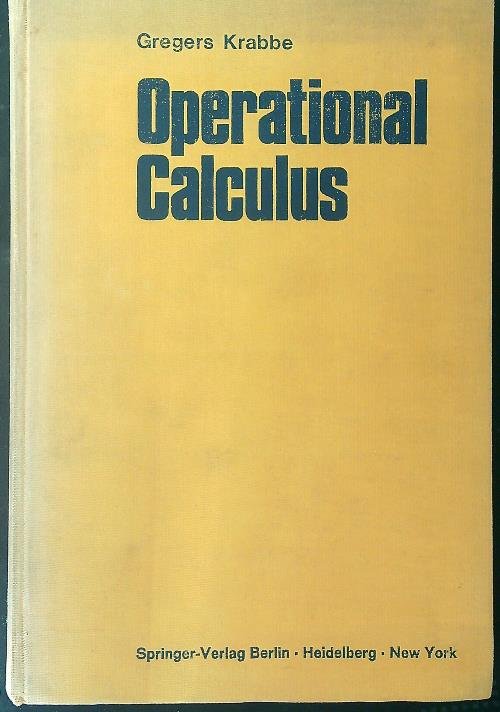 Operational calculus