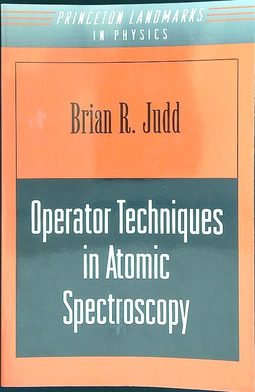 Operator Techniques in Atomic Spectroscopy