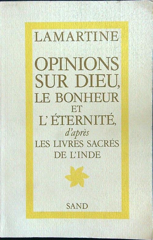 Opinions sur dieu, le bonheur et l'eternite' | Immagine principale