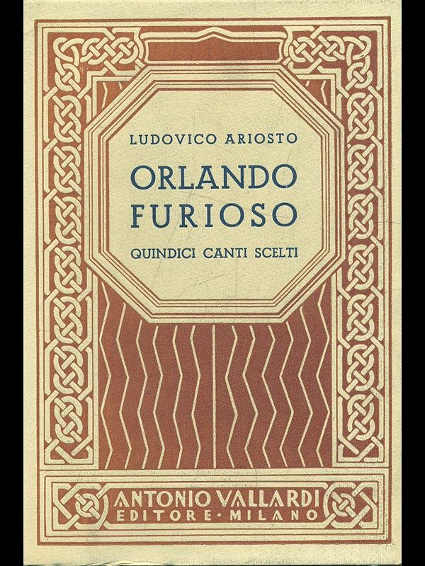 Orlando furioso. Quindici canti scelti