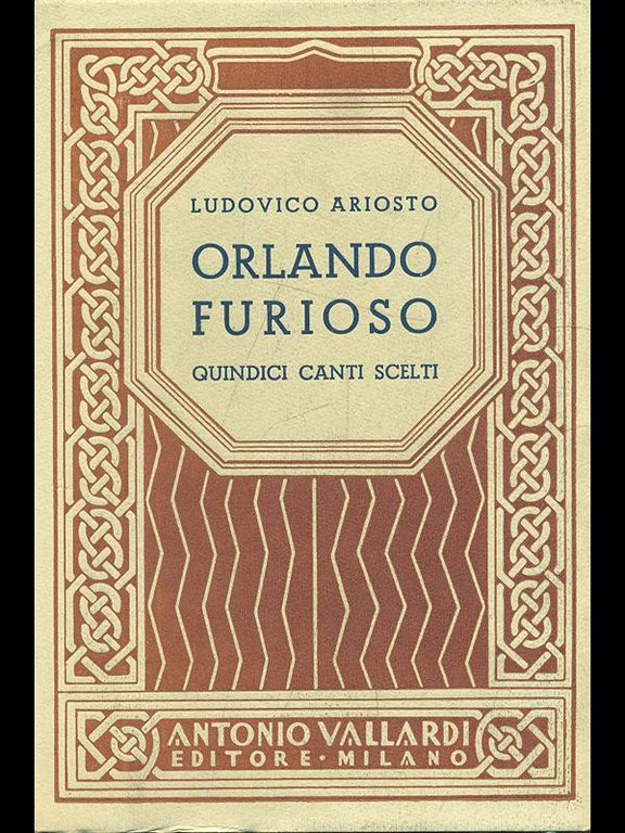 Orlando furioso. Quindici canti scelti