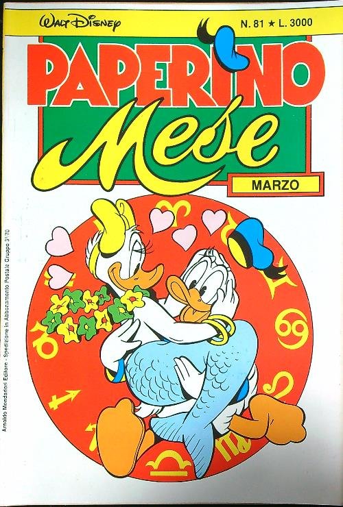 Paperino n. 81/ Pesci. Mese Marzo