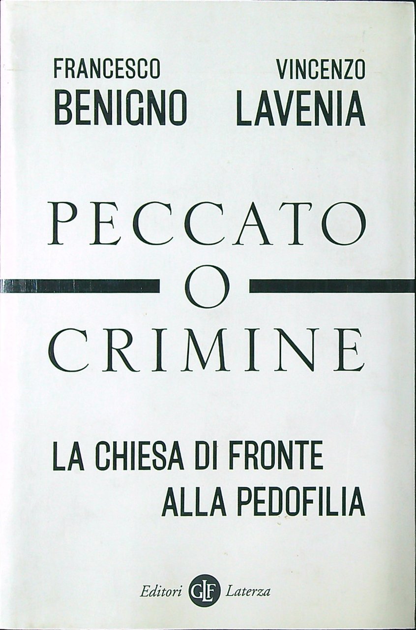 Peccato o crimine | Immagine principale