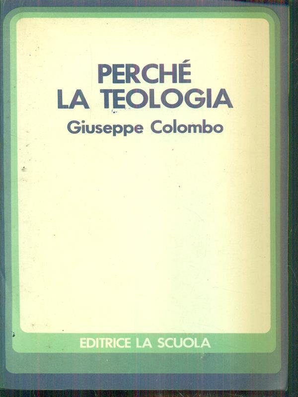 Perche' la teologia | Immagine principale