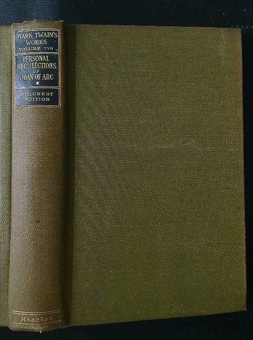 Personal Recollection of Joan of Arc vol. I | Immagine principale